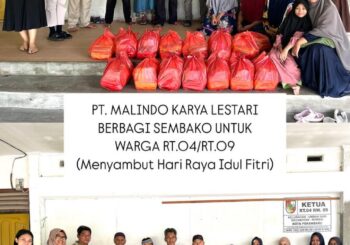 Welcoming “Hari Raya Idul Fitri 1446 H” : PT. Malindo Karya Lestari’s CSR Initiatives with Local Communities